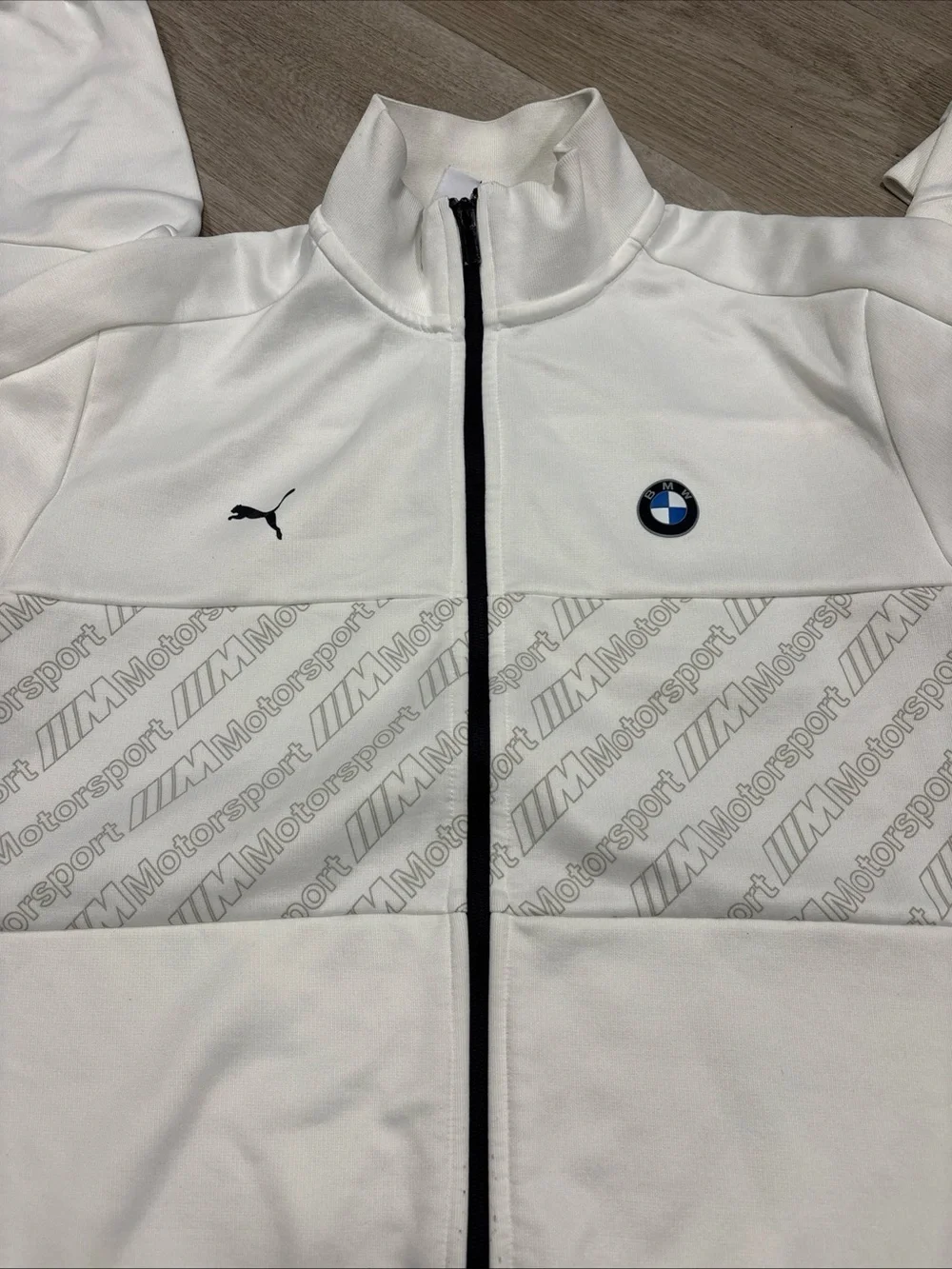 Puma BMW M Motorsport T7 Track Jacket  Full Zip Men's L